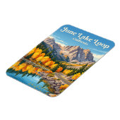June Lake Loop USA Magnet (Linke Seite)