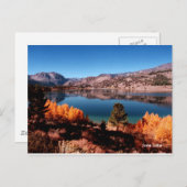 June Lake Mammov - Seen Postkarte (Vorne/Hinten)