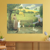 June Leinwanddruck (Insitu (Wohnzimmer))