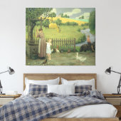 June Leinwanddruck (Insitu (Schlafzimmer))