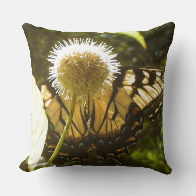June Monarch Blume Pillow Kissen (Vorderseite)