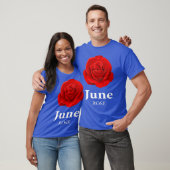 June Rose Anthophile oder Designer T-Shirt (Unisex)