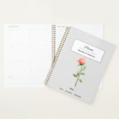 JUNE ROSE BIRTH BLUME PERSONALISIERT PLANER (Anzeige)