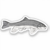 June Sucker Fish Vector Illustration Aufkleber (Vorderseite)