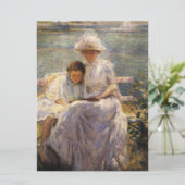 June Sunlight (von Joseph DeCamp) Karte (Stehend Vorderseite)