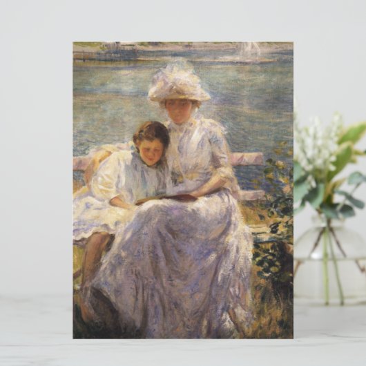 June Sunlight (von Joseph DeCamp) Karte (Stehend Vorderseite)