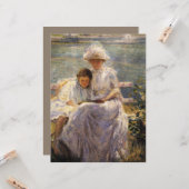 June Sunlight (von Joseph DeCamp) Karte (Vorderseite/Rückseite Beispiel)