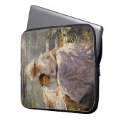 June Sunlight (von Joseph DeCamp) Laptopschutzhülle (Vorderseite Links)