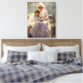 June Sunlight (von Joseph DeCamp) Leinwanddruck (Insitu (Schlafzimmer))