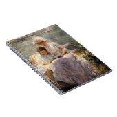 June Sunlight (von Joseph DeCamp) Notizblock (Rechte Seite)