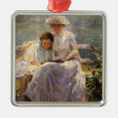June Sunlight (von Joseph DeCamp) Ornament Aus Metall (Vorne)