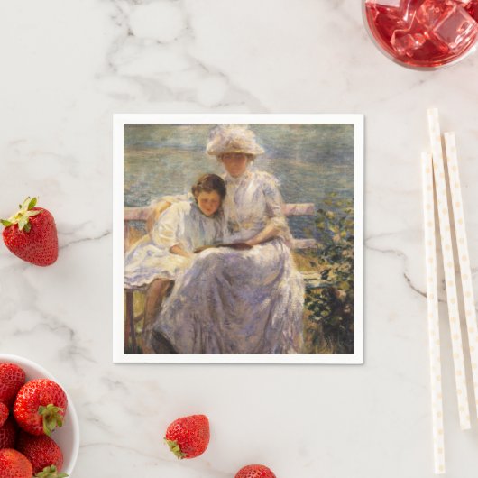 June Sunlight (von Joseph DeCamp) Serviette (Beispiel)