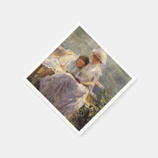 June Sunlight (von Joseph DeCamp) Serviette (Ecke)