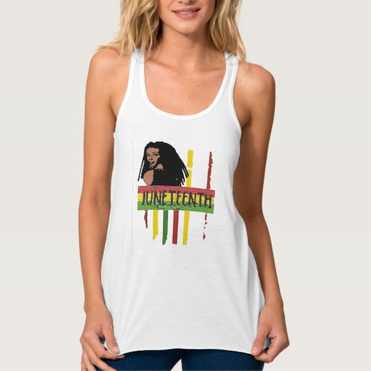 June Teenty Flag Lady T - Shirt (Vorderseite)