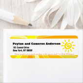 June Themed Personalisierte Adresse (Insitu)