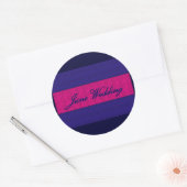 "June Wedding" Elegant Sticker (Umschlag)