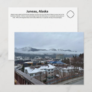 Juneau, Alaska 1 Postkarte