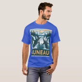 Juneau Alaska 1 T-Shirt (Vorne ganz)