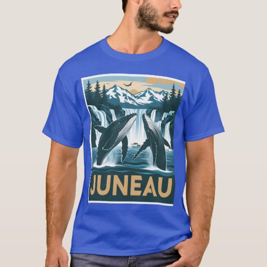 Juneau Alaska 1 T-Shirt (Vorderseite)