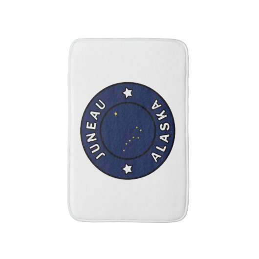 Juneau Alaska Badematte (Vorderseite Vertikal)