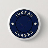 Juneau Alaska Button (Vorderseite)