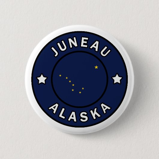 Juneau Alaska Button (Vorderseite)