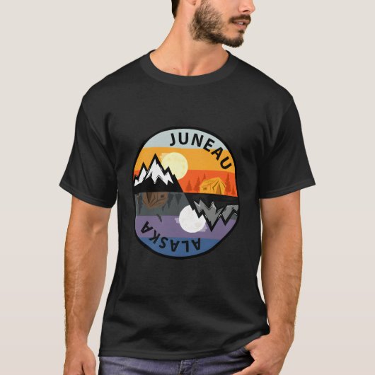 Juneau Alaska Camg T-Shirt (Vorderseite)