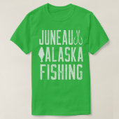 JUNEAU ALASKA FISHING TShirt (Design vorne)