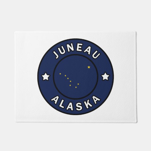 Juneau Alaska Fußmatte (Vorderseite)