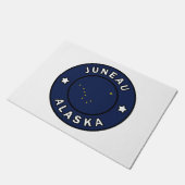 Juneau Alaska Fußmatte (Schrägansicht)