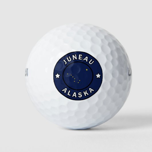 Juneau Alaska Golfball (Vorderseite)
