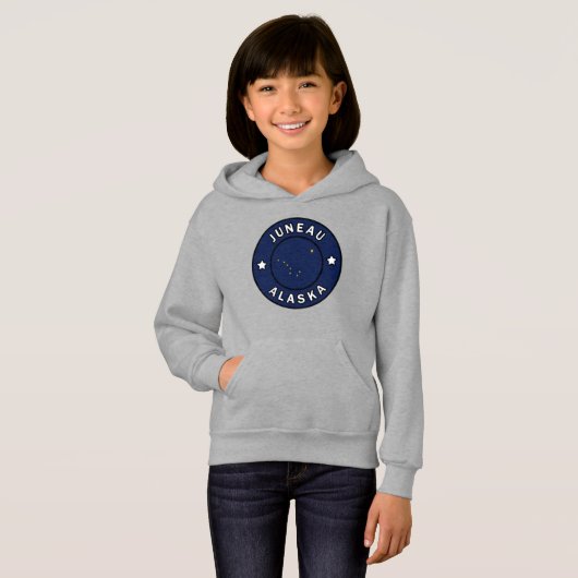 Juneau Alaska Hoodie (Vorne ganz)
