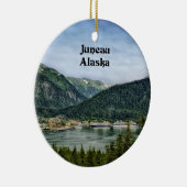 Juneau, Alaska Keramik Ornament (Rechts)