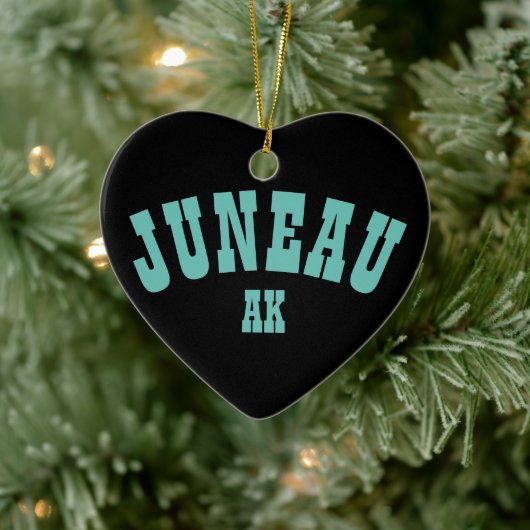 Juneau, Alaska Keramik Ornament (Baum)