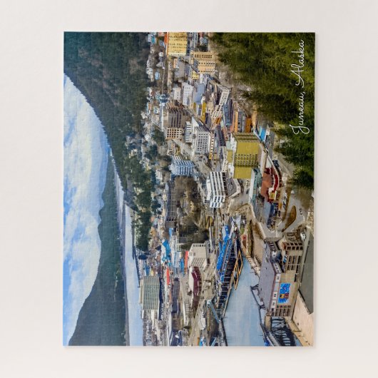 Juneau Alaska, Kreuzfahrt Alaska Port Puzzle (Vertikal)
