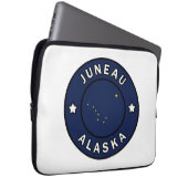 Juneau Alaska Laptopschutzhülle (Vorne Rechts)