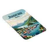 Juneau Alaska Magnet (Rechte Seite)