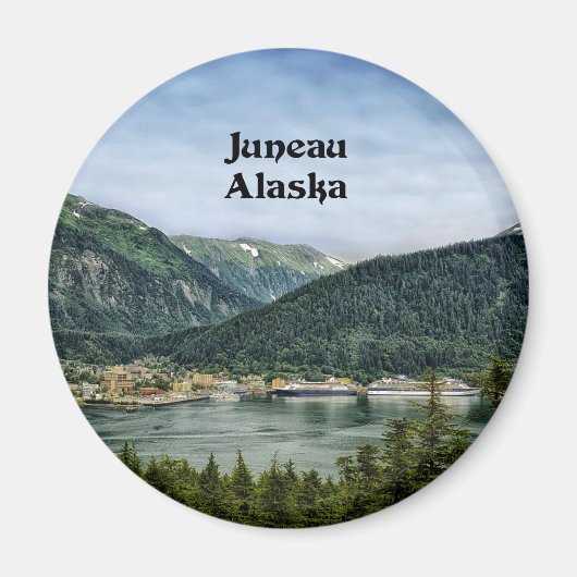 Juneau, Alaska Magnet (Vorne)