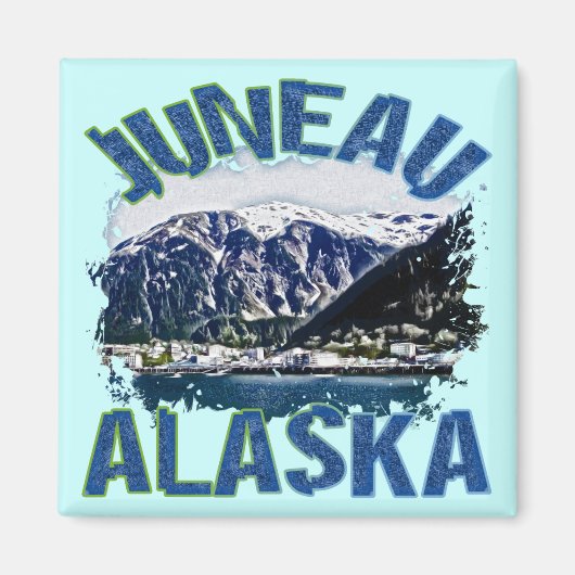 Juneau, Alaska Magnet (Vorne)