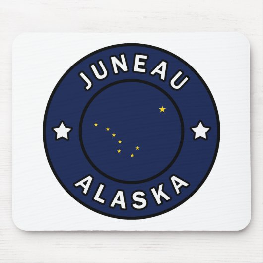 Juneau Alaska Mousepad (Vorne)