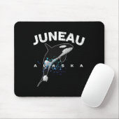 Juneau Alaska Orca Killer Whale Lover Vacation Tri Mousepad (Mit Mouse)