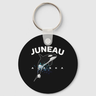 Juneau Alaska Orca Schwertwalbeobachtung Camping V Schlüsselanhänger