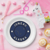 Juneau Alaska Pappteller (Party)