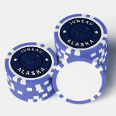 Juneau Alaska Pokerchips (Stapel)
