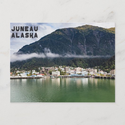 Juneau Alaska Postcard Postkarte (Vorderseite)