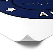 Juneau Alaska Poster (Ecke)