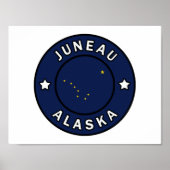 Juneau Alaska Poster (Vorne)