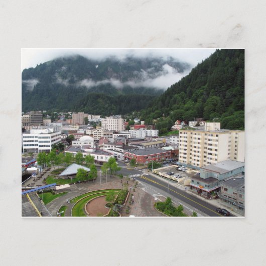 Juneau Alaska Postkarte (Vorderseite)