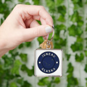 Juneau Alaska Schlüsselanhänger (Hand)