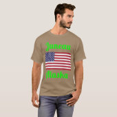 Juneau Alaska Stylish Prints2 T-Shirt (Vorne ganz)